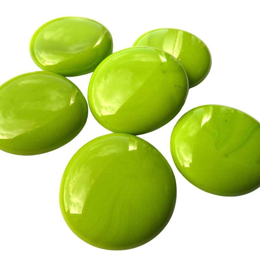 Gemas de Vidrio XL 30-36mm Kiwi