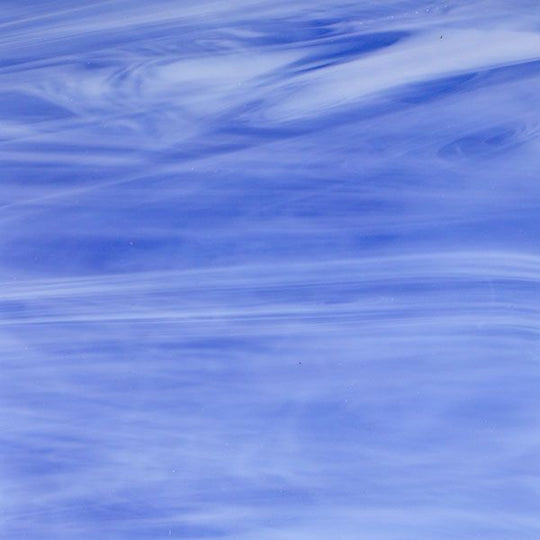 Glass Plate Mid Blue