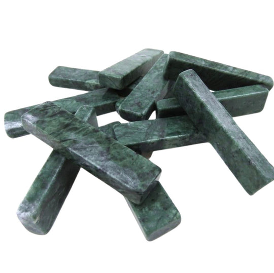 Baguettes en marbre Vert fleuri