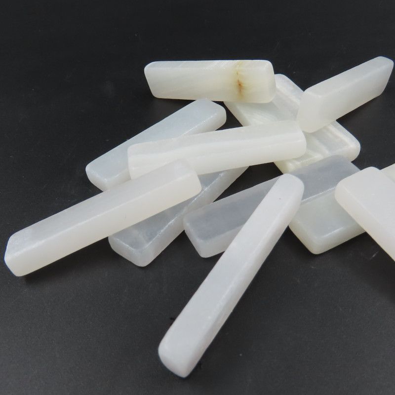 Bastoncini di marmo Bianco Giada