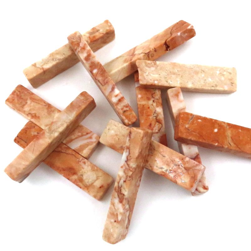 Bastoncini di marmo Rosso Biancospino