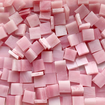 Mosaico di vetro Tiffany Glacier 15mm Rosa