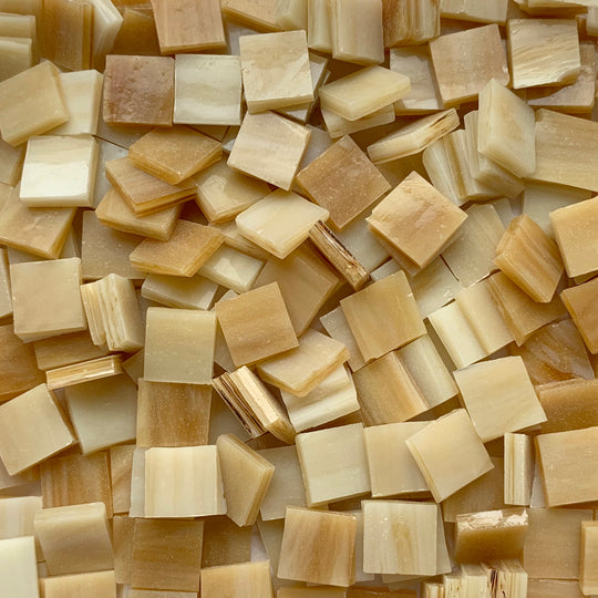 Pâtes De Verre Tiffany 10mm Châtaigne