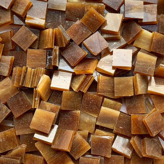 Pâtes De Verre Tiffany 10mm Ambre