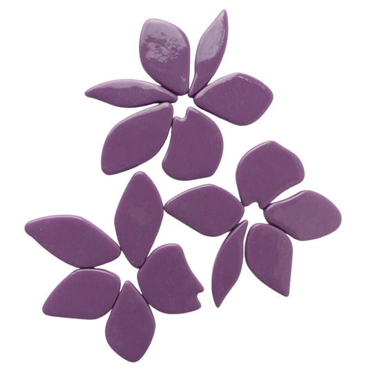 Bloemblaadjes Glas Magenta