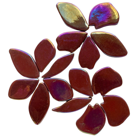 Pétales  Nacrées Bordeaux