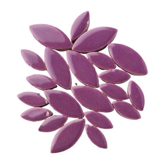 Ceramic Petals  Purple