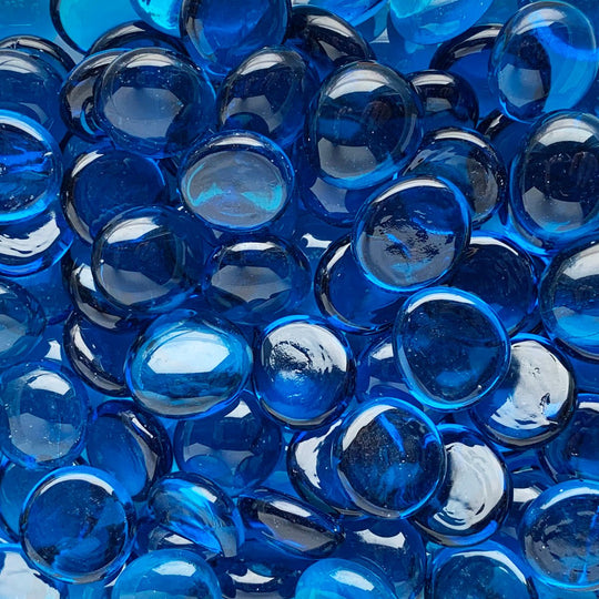 Billes de Verre 16-20mm  Turquoise Cristal