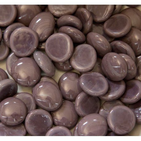 Glasdruppels  16-20mm Pruim