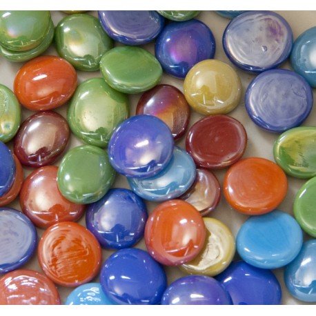 Gemas de Vidrio 16-20mm Mezcla Tropical
