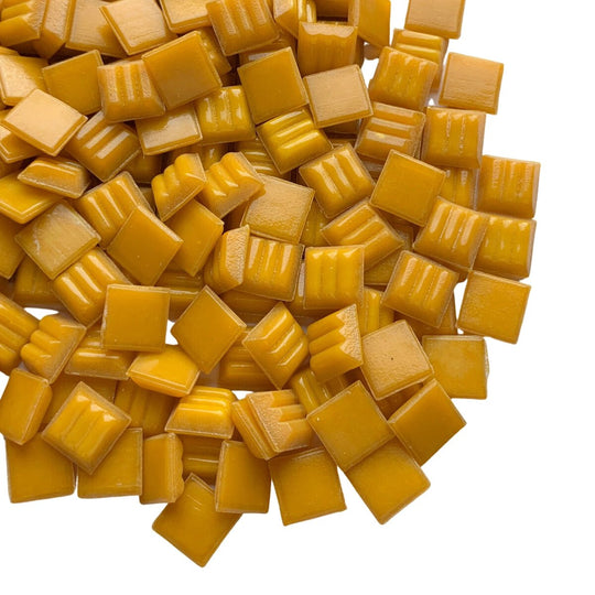 Pâtes de Verre 10mm  Abricot