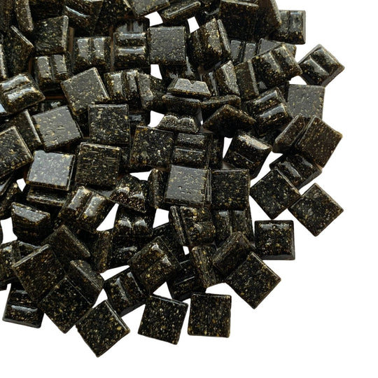 Pâtes de Verre 10mm  Anthracite