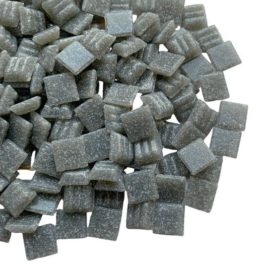 Pâtes de Verre 10mm  Gris Foncé