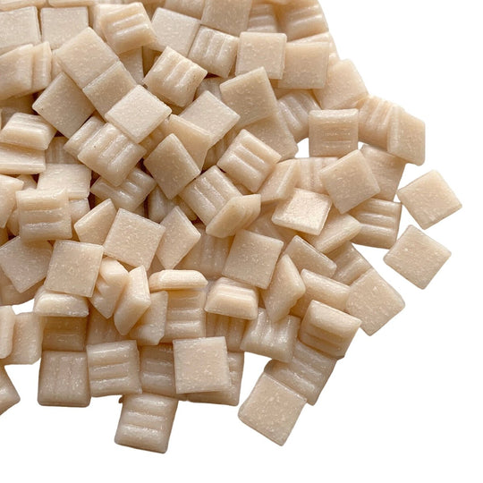 Pâtes de Verre 10mm  Fleur de Pêche