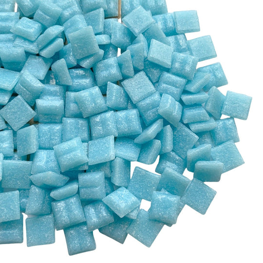 Pâtes de Verre 10mm  Aqua