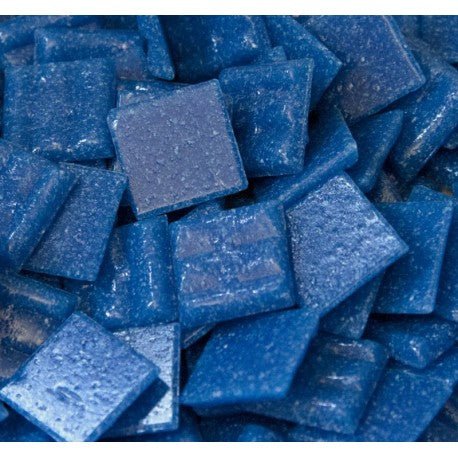 Glasmozaiek 20mm Donkerturkoois