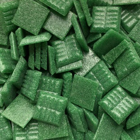 Pâtes de verre Murano 20mm  Vert Foncé