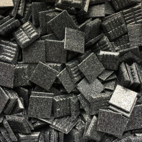 Glasmozaiek Murano 20mm Grafiet