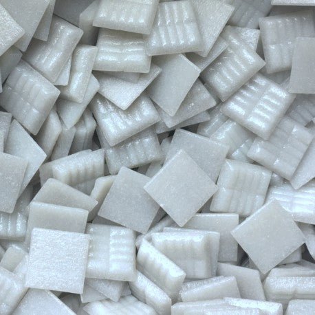 Pâtes de verre Murano 20mm  Gris Clair