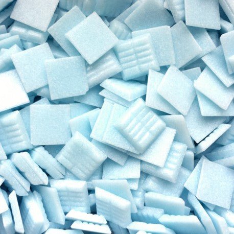 Pâtes de verre Murano 20mm  Arctique