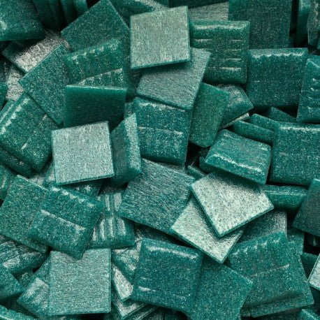 Pâtes de verre Murano 20mm  Pétrole