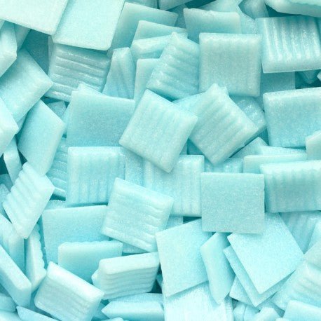 Pâtes de verre Murano 20mm  Glace Polaire