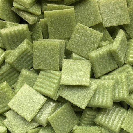 Pâtes de verre Murano 20mm  Olive