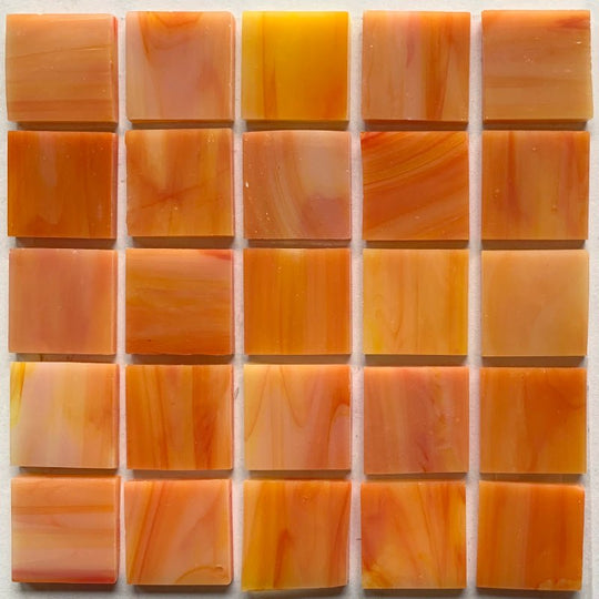 Pâtes de Verre Tiffany 20mm  Lever de Soleil