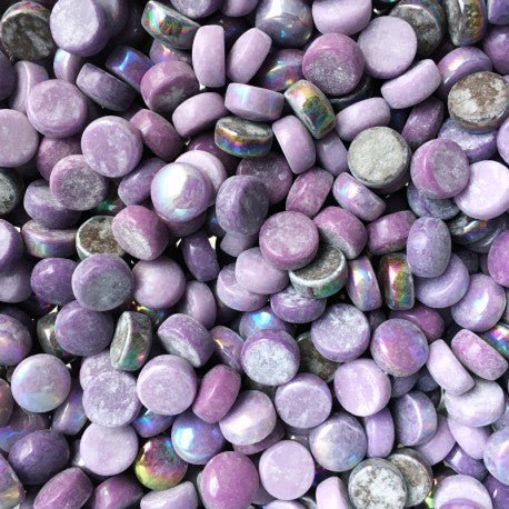 Glasnopjes 12mm Paars Mix