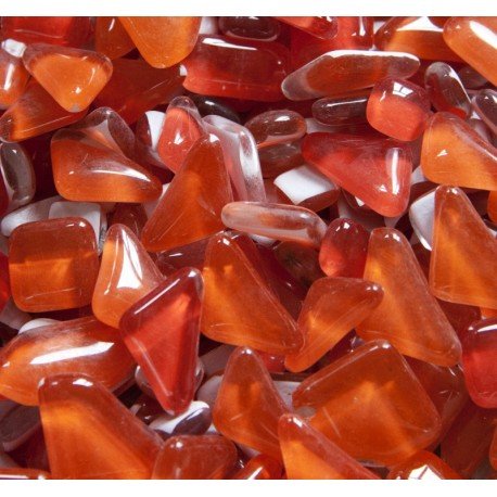 Cailloux De Verre Mix Orange