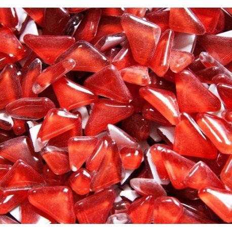 Cailloux De Verre Mix Rouge 
