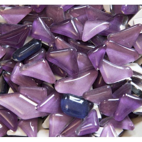 Cailloux De Verre Mix Mauve