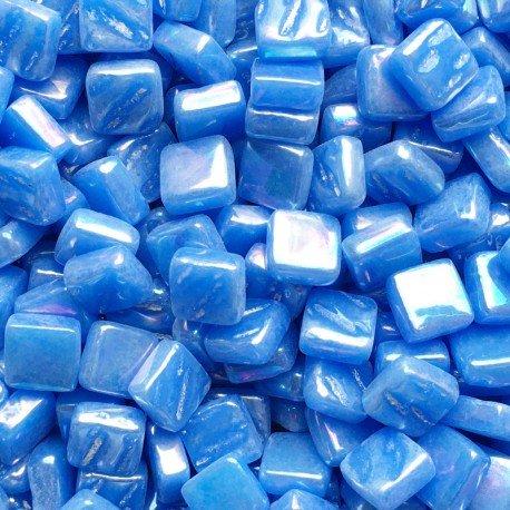 Ottoman Nácar 8mm Azul