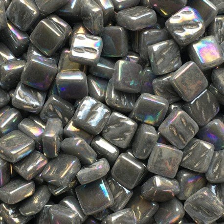 Ottoman Nácar 8mm Gris Carbón