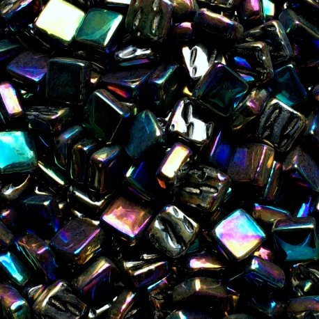 Ottoman Madreperla 8mm Opale Nero