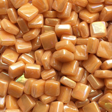 Ottoman Madreperla 8mm Opale Arancione