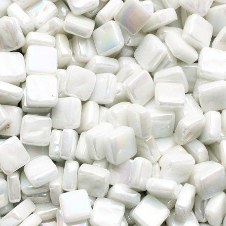 Ottoman Nácar 8mm Ópalo Blanco