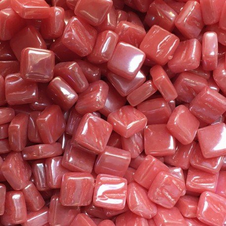 Ottoman Madreperla 8mm Arancione Rosso