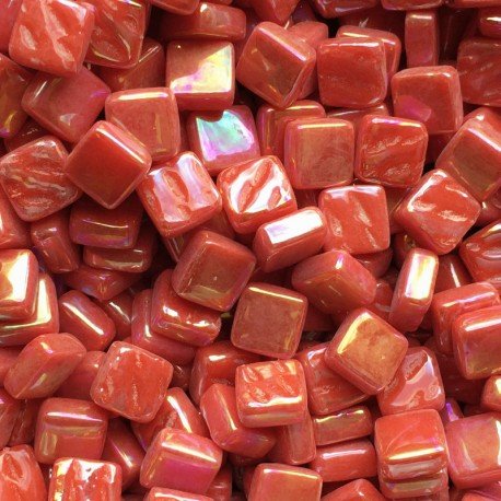 Ottoman Madreperla 8mm Rosso