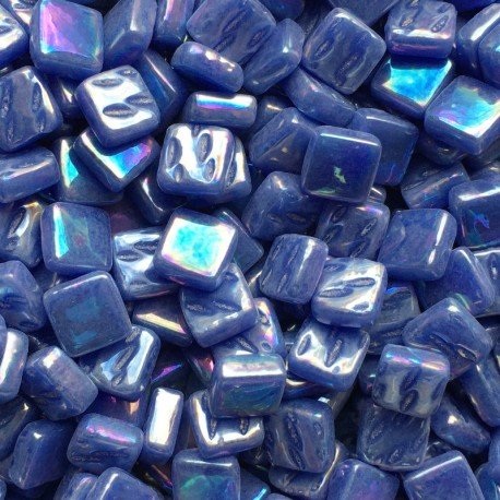 Ottoman Madreperla 8mm Blu Caldo