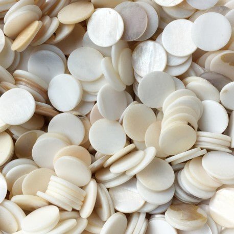 Concha de Nácar Redonda 15mm