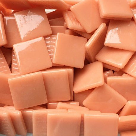 Mosaico de Vidrio 25mm Albaricoque