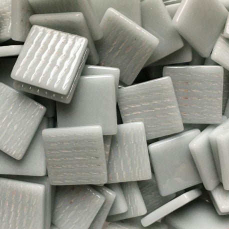 Mosaico de Vidrio 25mm Gris