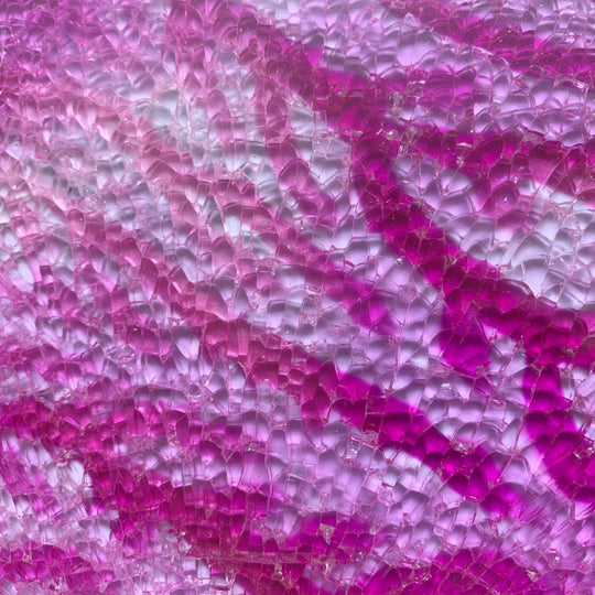 Safety Glass Marmer Roze