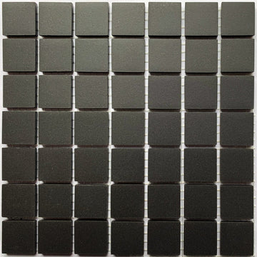 Verre Mosaique - glass mosaic -Glasmosaik-glasmozaïek-Winckelmans 20mm Noir - mosaicshop